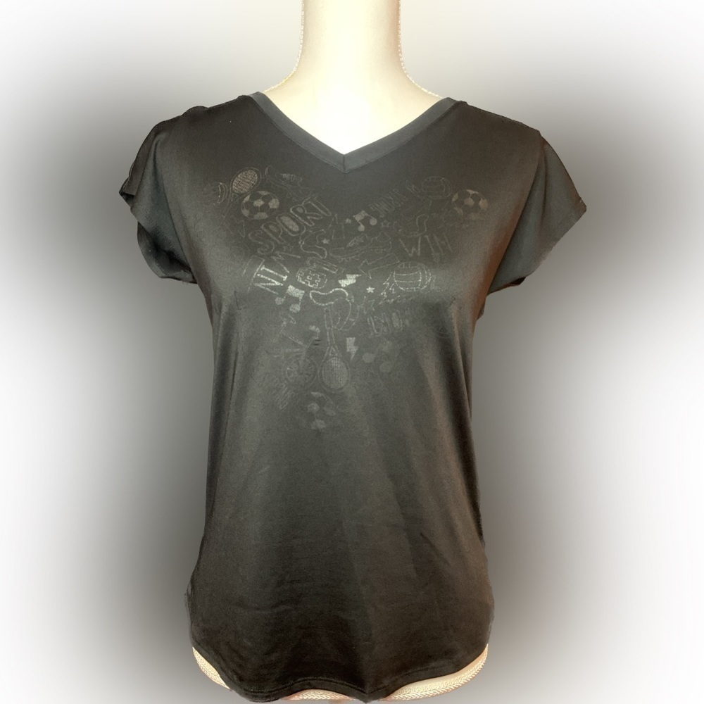 Ideology Girls Layered Sport Top Size Large